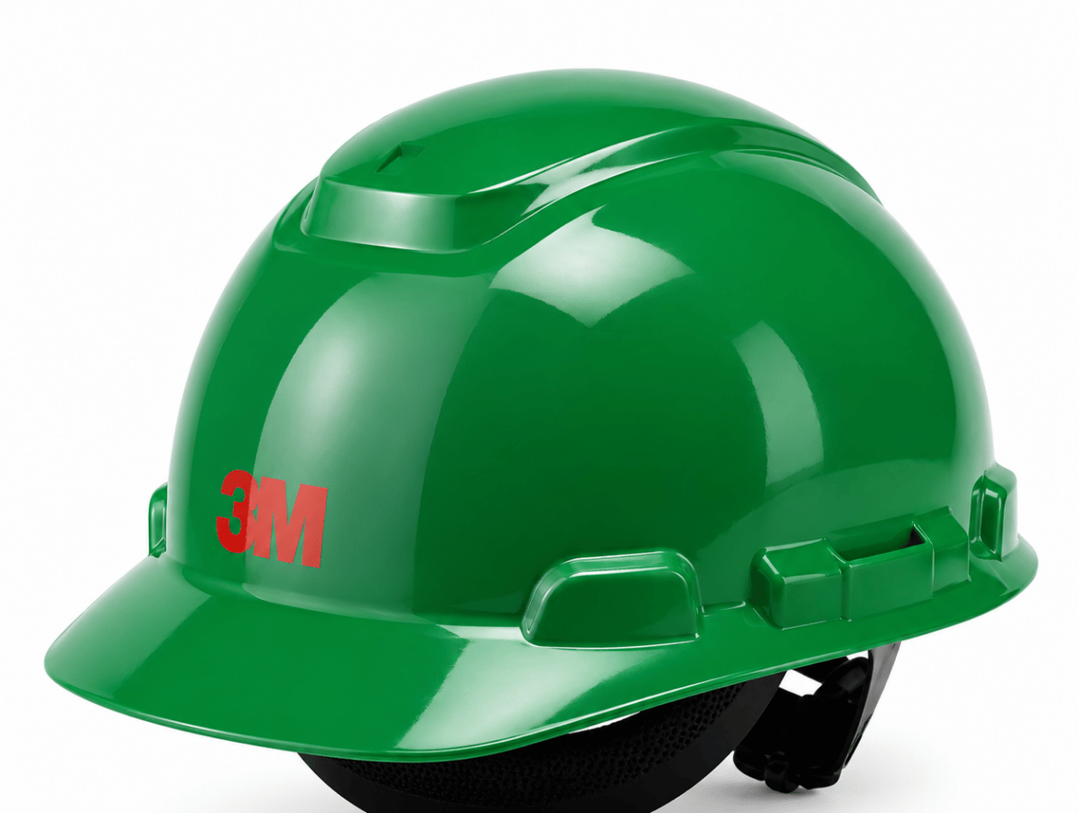 تصميم بدون عنوان - 2026-06-15T090051.575 3M Green Safety Helmet - الصورة 1